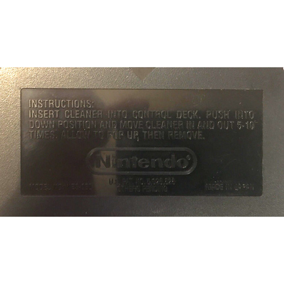 Vintage Nintendo NES Cleaning Kit Original - Cartridge Only W/ Cleaning Pad - Picture 4 of 4